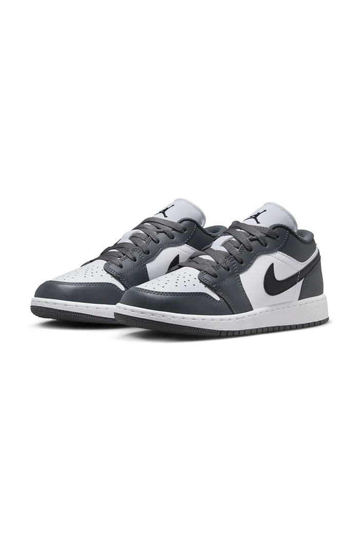 Jordan Air Jordan 1 Low sneakersy dziecięce skórzane 553560 czarny AW26
