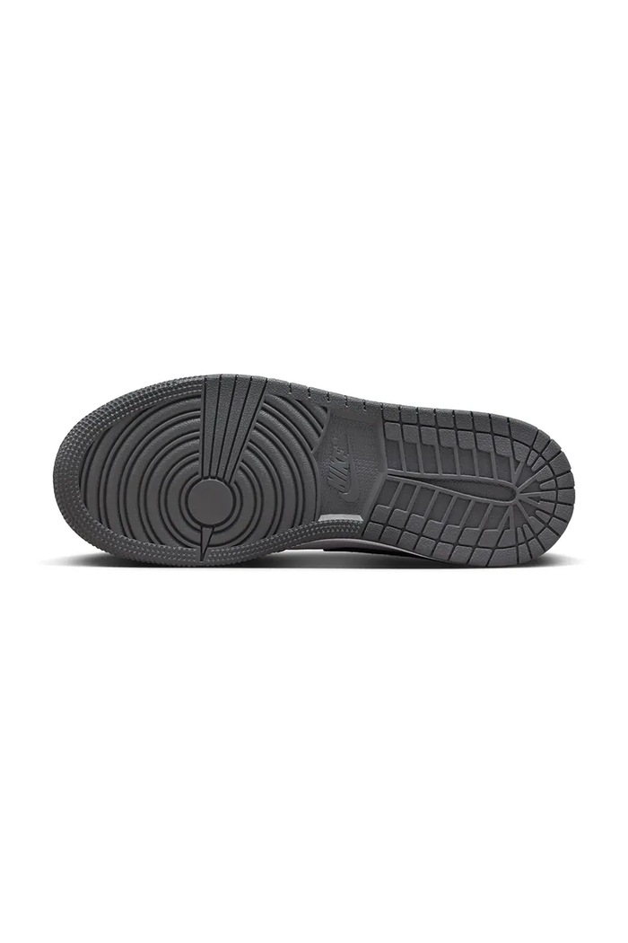 Air Jordan 1 Low sneakersy dziecięce skórzane Jordan czarny 553560