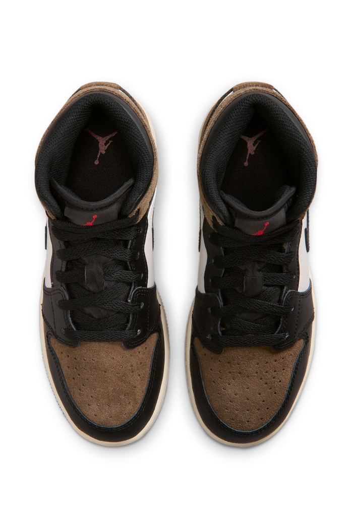 Air Jordan 1 Mid sneakersy dziecięce Jordan DQ8423 czarny
