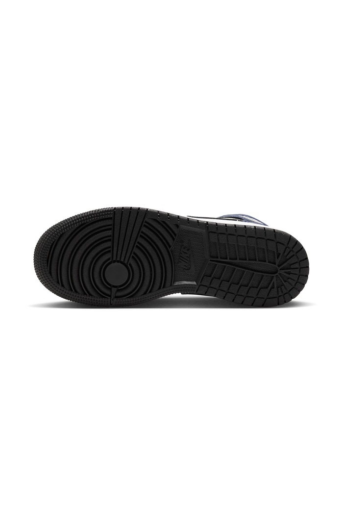 Air Jordan 1 Mid sneakersy dziecięce Jordan czarny DQ8423