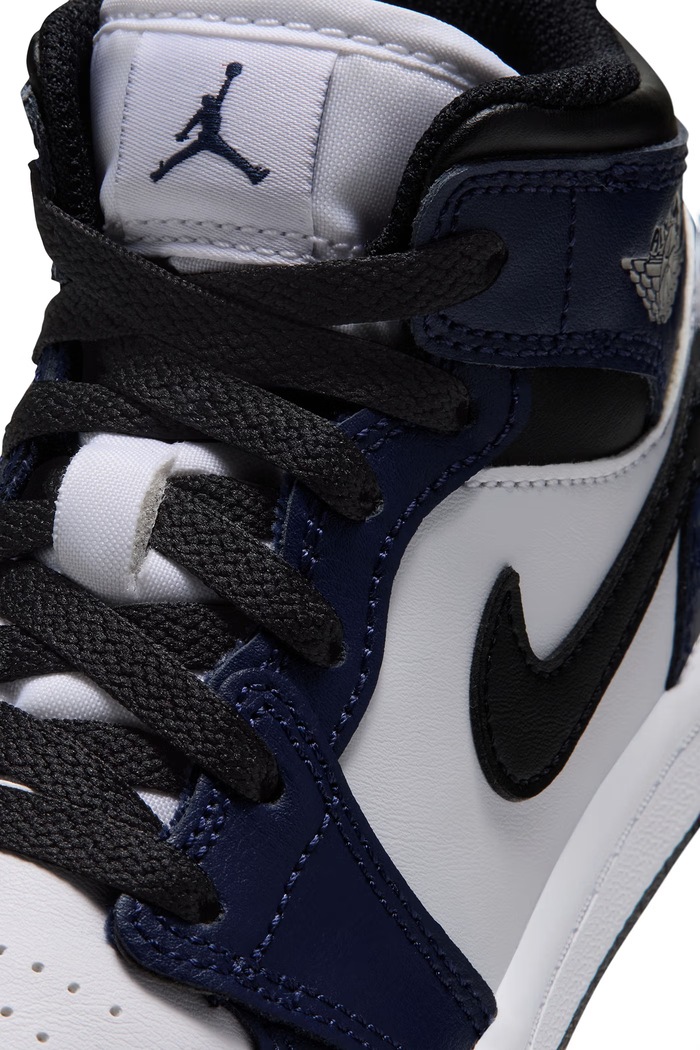 Jordan Jordan 1 Mid sneakersy dziecięce skórzane DQ8424