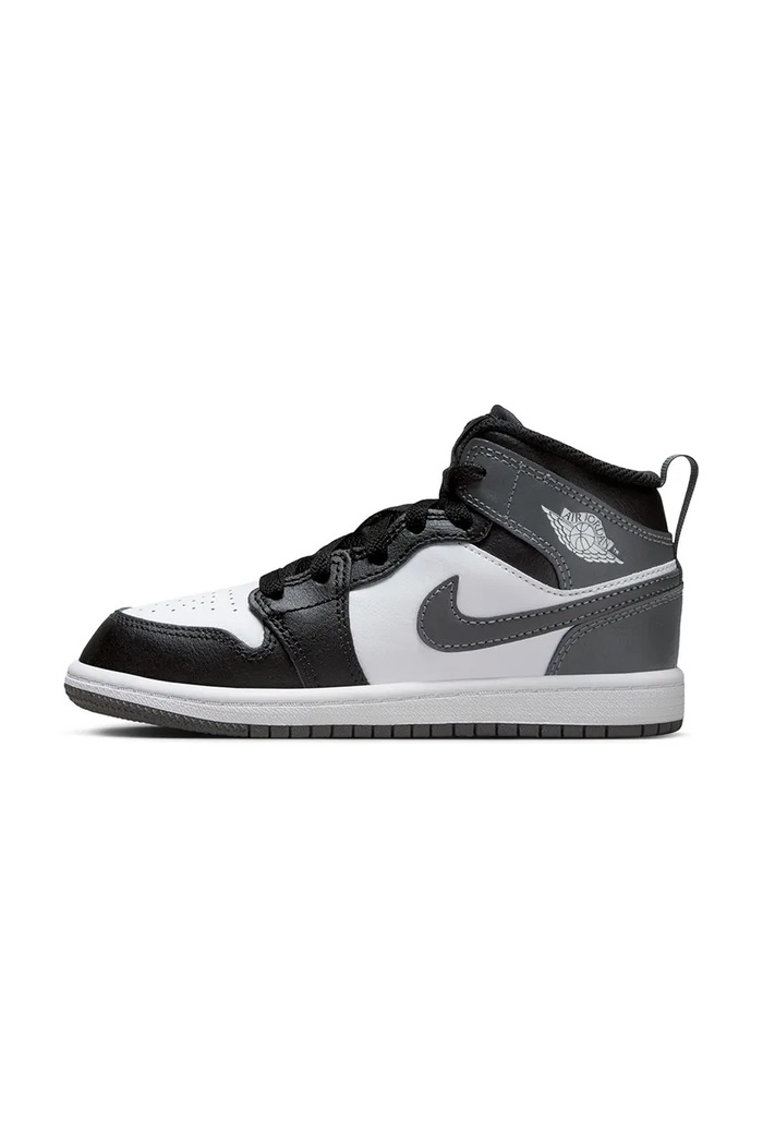 Jordan Jordan 1 Mid sneakers παιδικά δερμάτινα μαύρο DQ8424