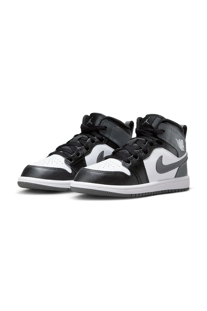 Jordan Jordan 1 Mid sneakers παιδικά δερμάτινα DQ8424 μαύρο AW26