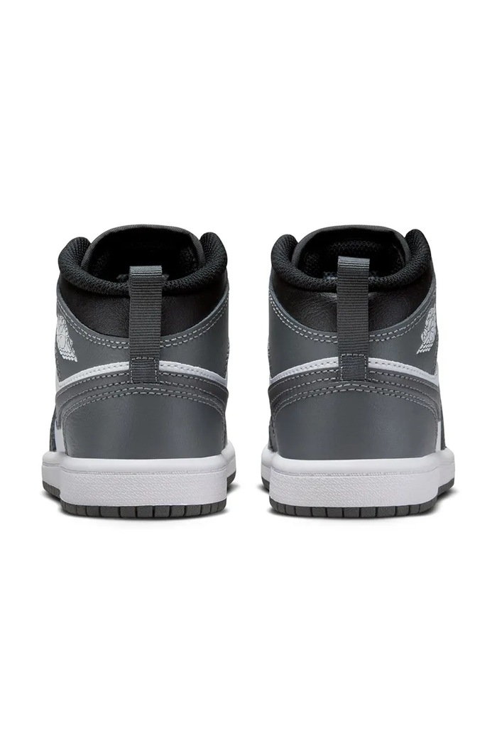 Αγορίστικα Jordan Jordan 1 Mid sneakers παιδικά δερμάτινα DQ8424 μαύρο