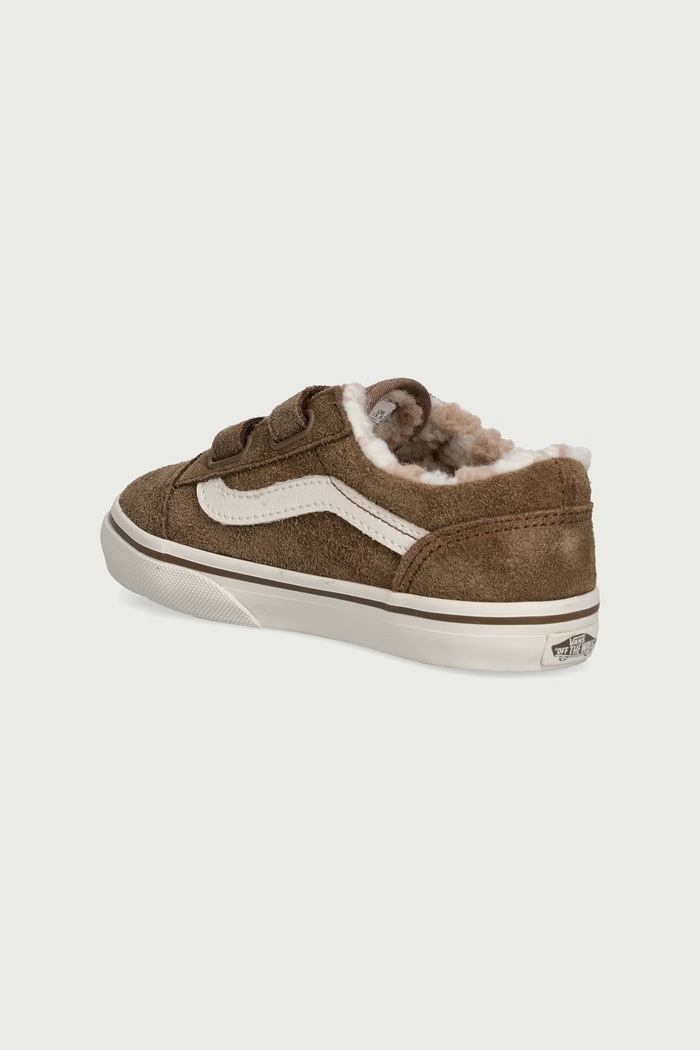 Deklice Vans Old Skool V superge otroške VN000CTG0E01 rjava