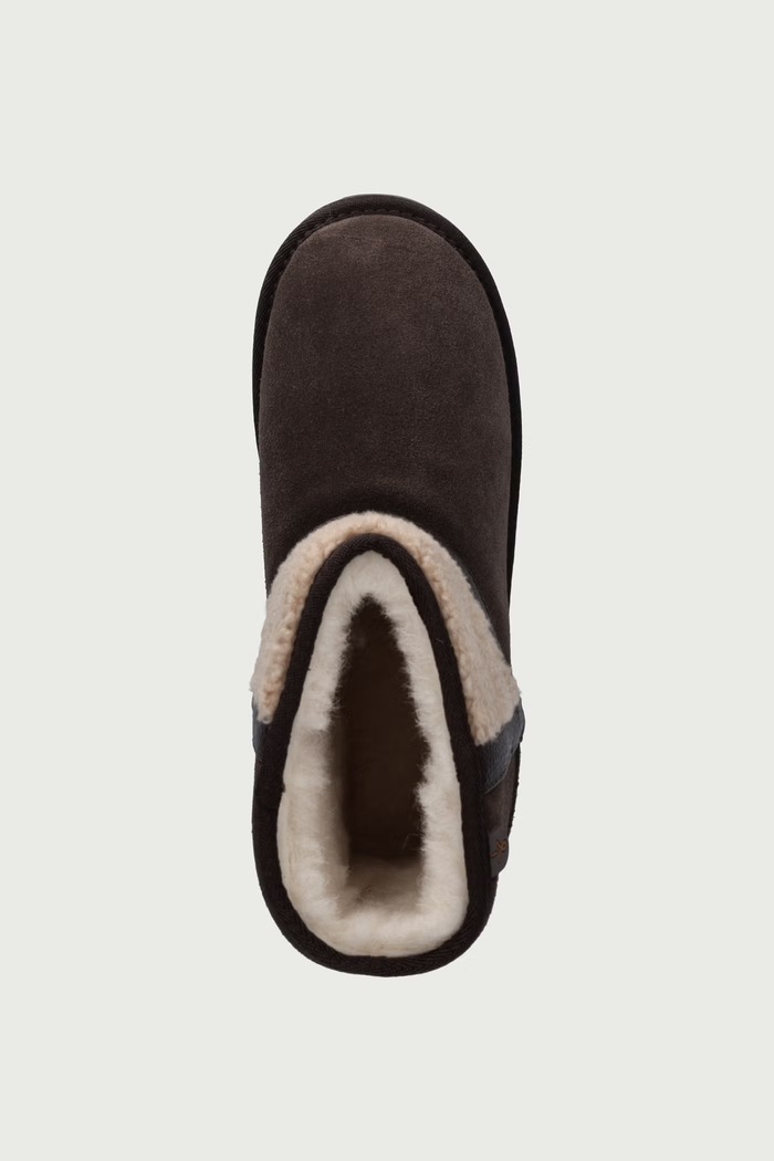 Śniegowce dziecięce zamszowe Madden Mini Teens Emu Australia T13346.Madden.Mini.Teen brązowy