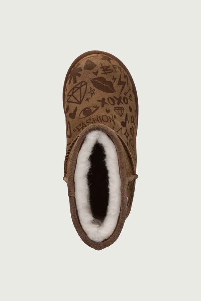 Buty zimowe dziecięce zamszowe Brumby Sketch Emu Australia K13368.Brumby.Sketch brązowy