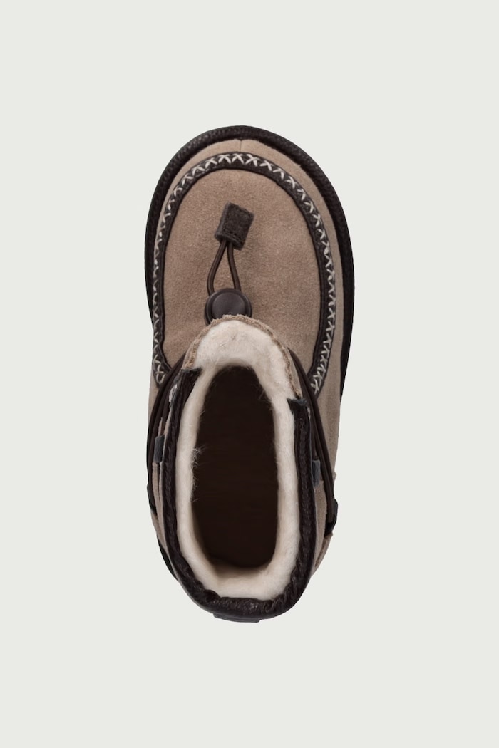 Buty zimowe dziecięce skórzane Hunter Mini Emu Australia K13349.Hunter.Mini beżowy