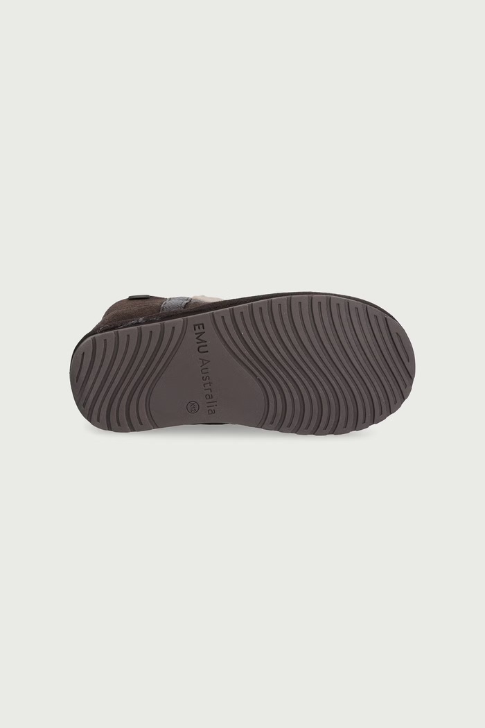 Buty zimowe dziecięce zamszowe Madden Mini Emu Australia brązowy K13346.Madden.Mini