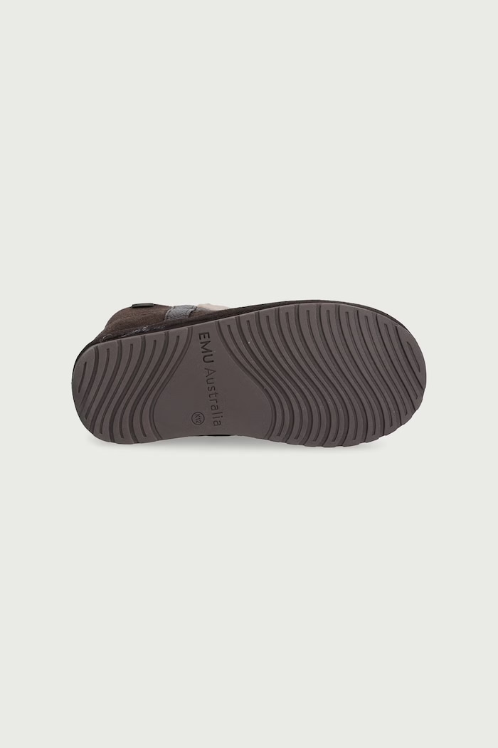Buty zimowe dziecięce zamszowe Madden Mini Emu Australia brązowy K13346.Madden.Mini