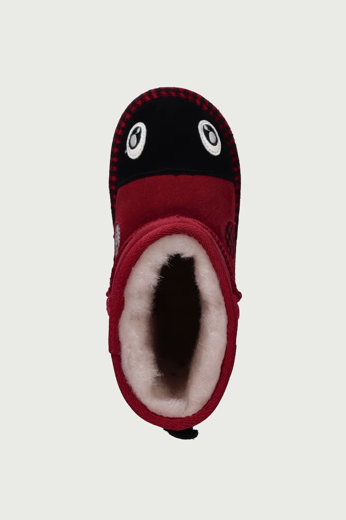 Buty zimowe dziecięce skórzane Lenny Ladybug Emu Australia K13325.Lenny.Ladybug czerwony