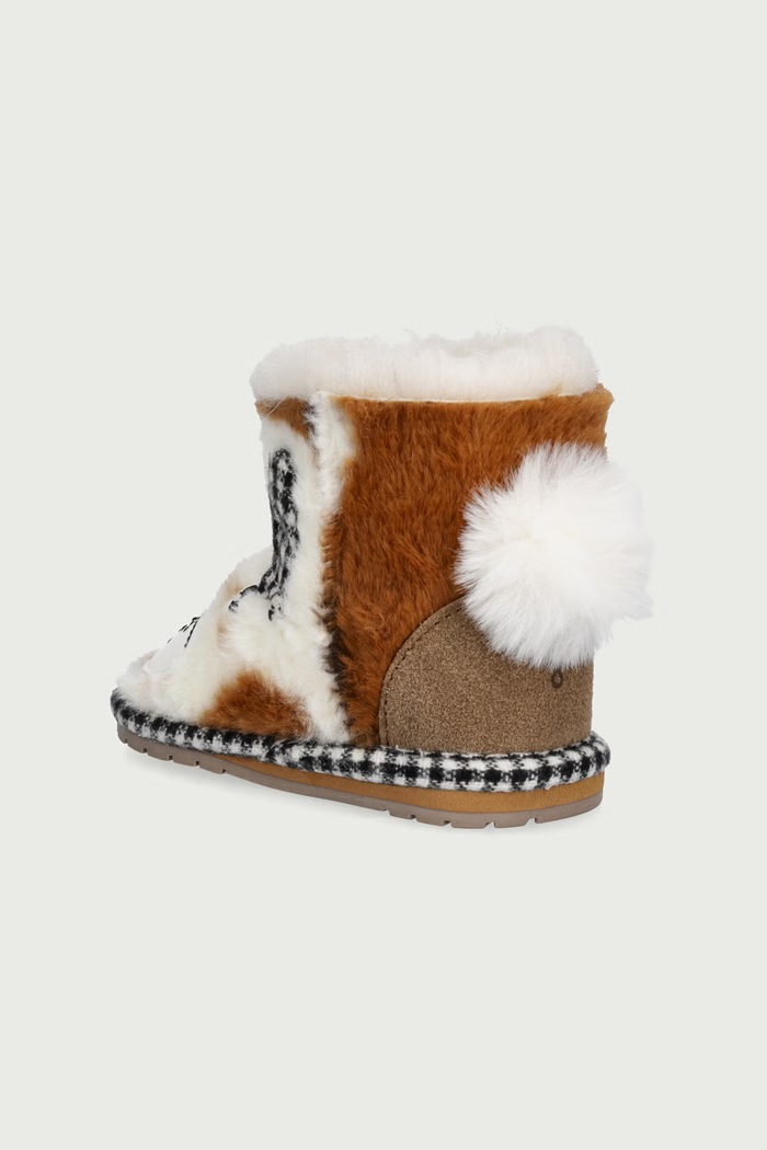 Chłopiec Emu Australia Buty zimowe dziecięce Riley Rabbit Walker B13322.Riley.Rabbit.Wal beżowy