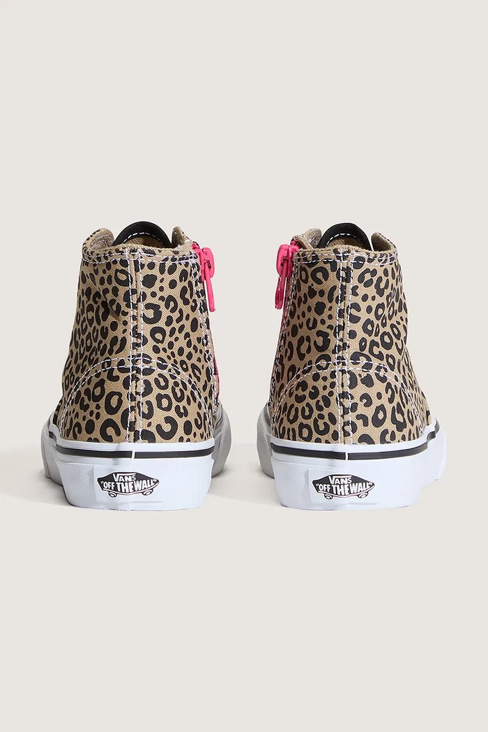 Deklice Vans Authentic Hi 2.0 Zip platnene superge otroške VN000XUHHO81 rjava