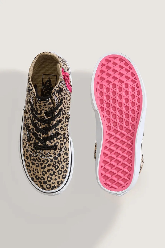 Authentic Hi 2.0 Zip platnene superge otroške Vans VN000XUHHO81 rjava