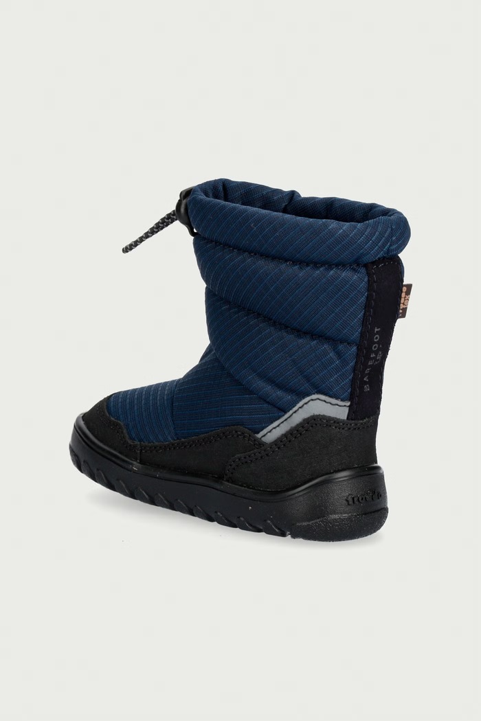 Chłopiec Froddo Śniegowce dziecięce BAREFOOT UP SNOW TEX G3160263.25.30 niebieski