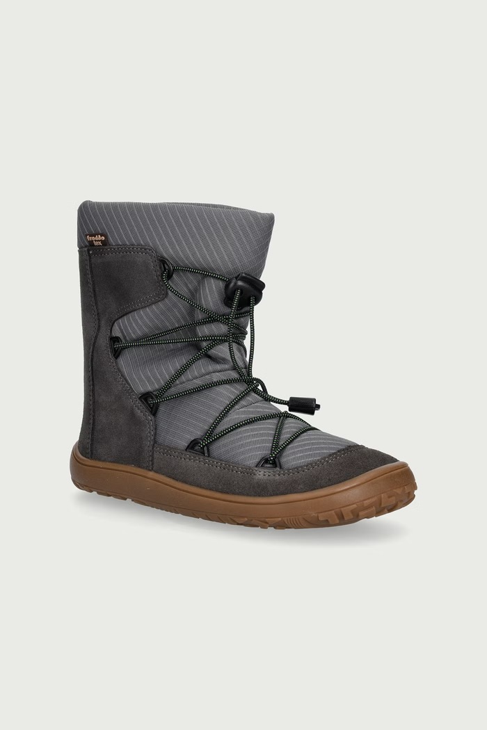 Froddo Μπότες χιονιού Παιδικές BAREFOOT TEX TRACK WOOL γκρί G3160251.31.35