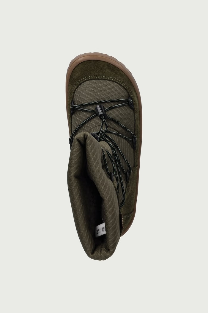 Śniegowce dziecięce BAREFOOT TEX TRACK WOOL Froddo G3160251.31.35 zielony