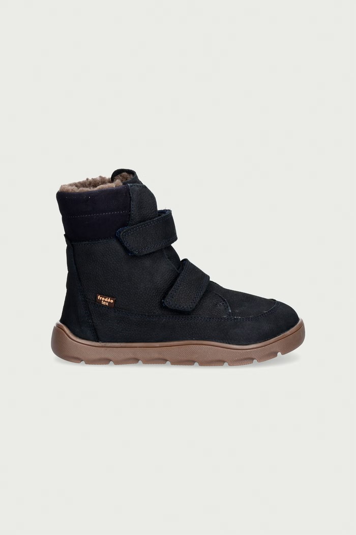 Froddo Παπούτσια χειμερινά Παιδικά δερμάτινα ZERU TEX WINTER BAREFOOT G3160240.31.35 σκούρο μπλε AW26