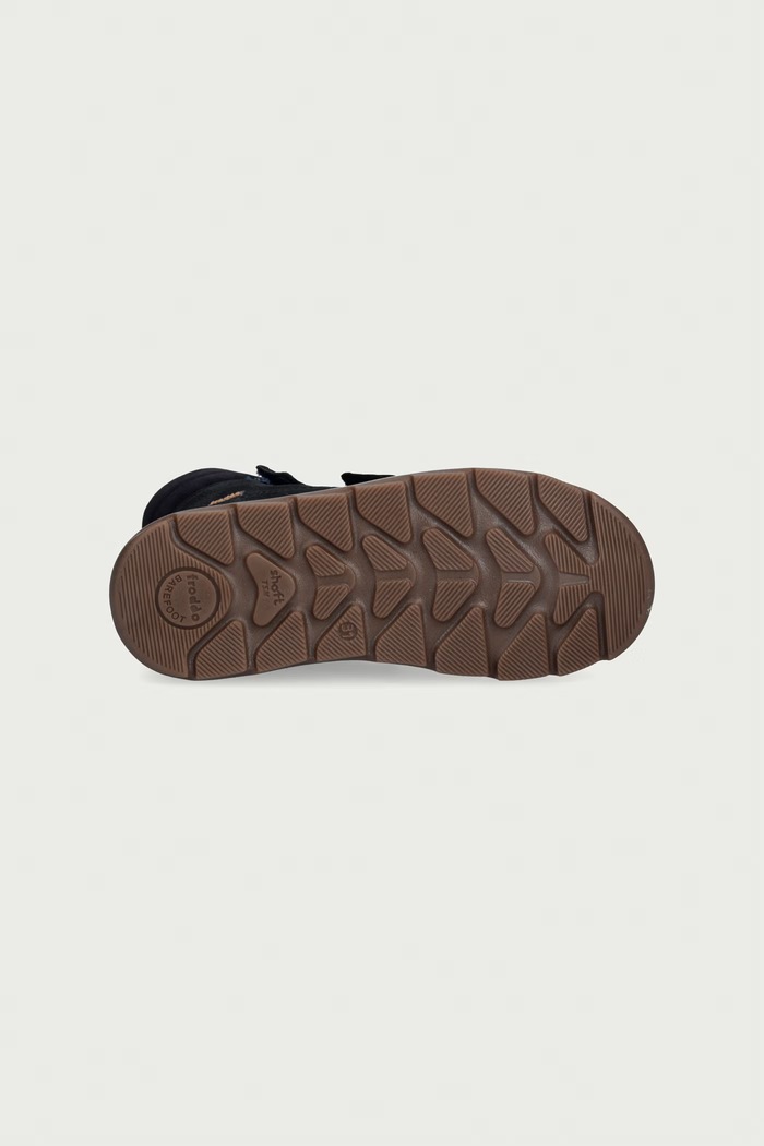 Παπούτσια χειμερινά Παιδικά δερμάτινα ZERU TEX WINTER BAREFOOT Froddo σκούρο μπλε G3160240.31.35