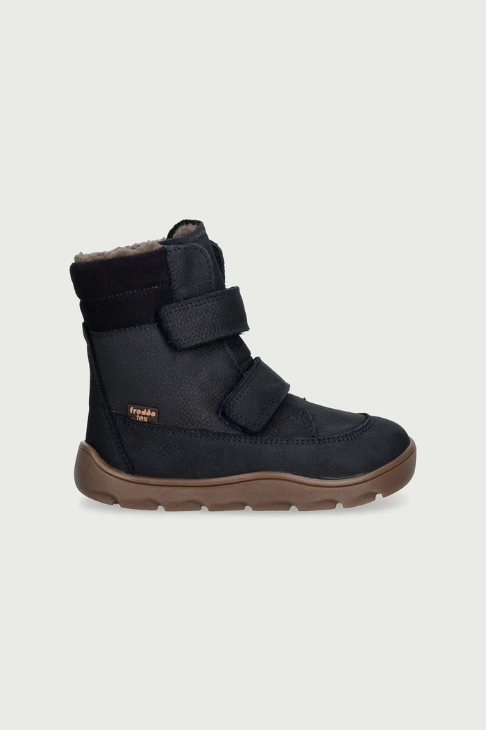 Froddo Obuća zimska za djecu od kože ZERU TEX WINTER BAREFOOT G3160240.24.30 mornarsko plava AW26