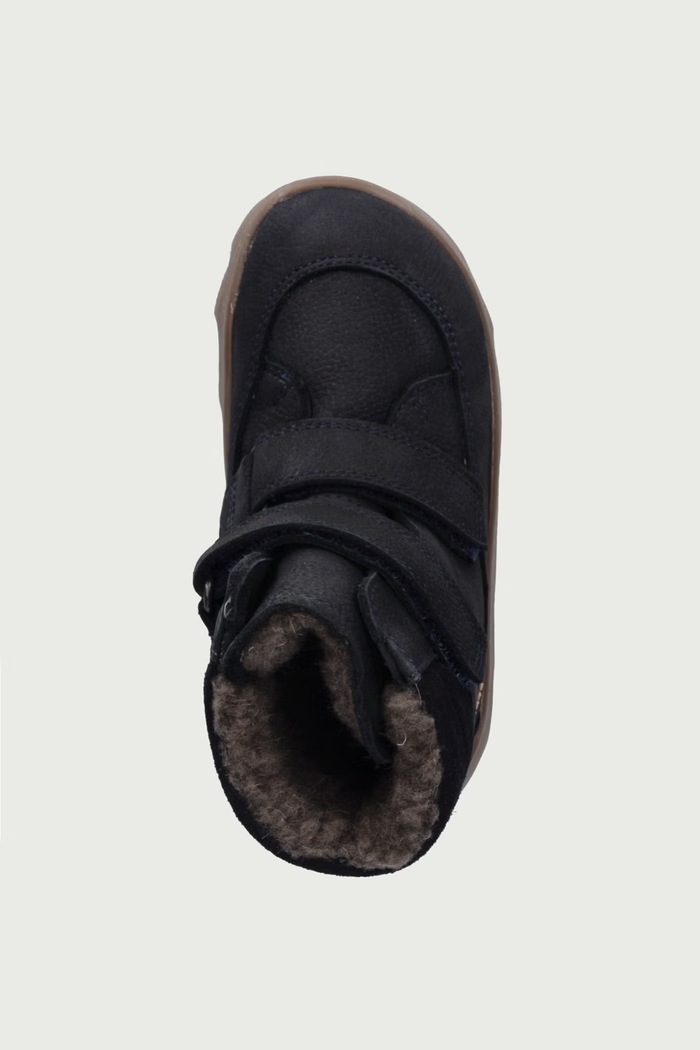Obuća zimska za djecu od kože ZERU TEX WINTER BAREFOOT Froddo G3160240.24.30 mornarsko plava