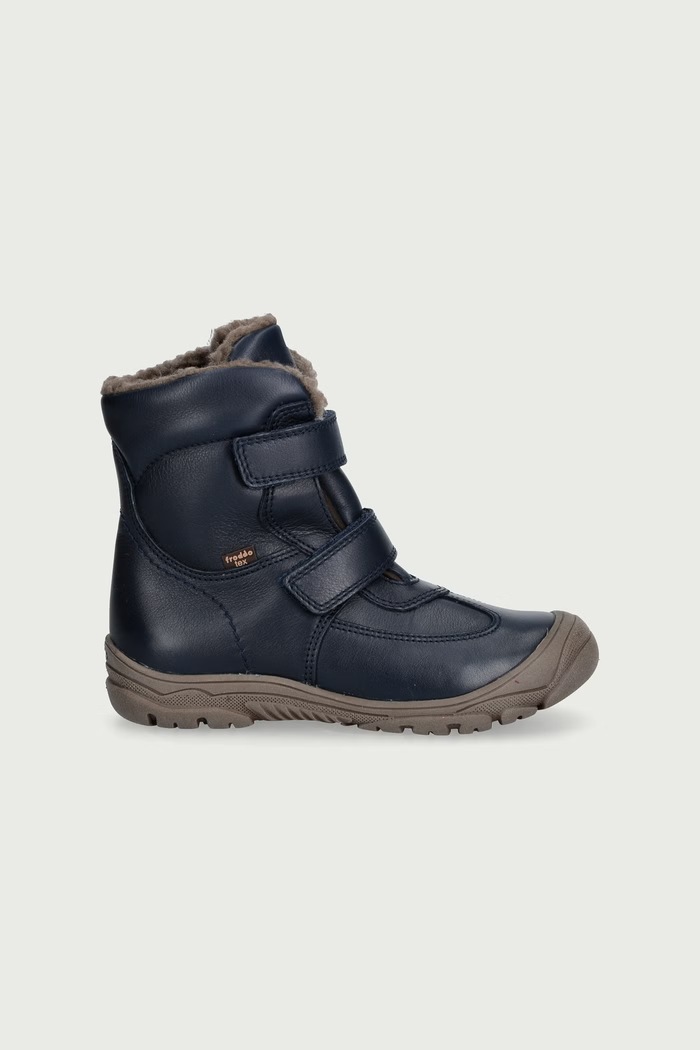 Froddo Obuća zimska za djecu od kože LINZ WOOL TEX HIGH G3160230.31.35 plava AW26