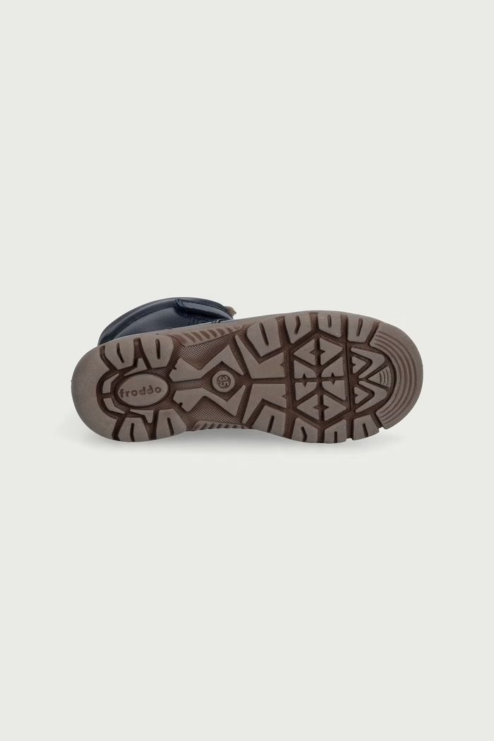 Obuća zimska za djecu od kože LINZ WOOL TEX HIGH Froddo plava G3160230.31.35