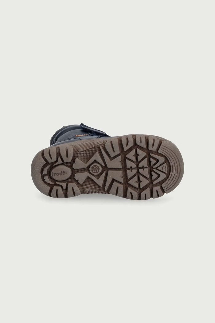 Obuća zimska za djecu od kože LINZ WOOL TEX HIGH Froddo plava G3160230.25.30