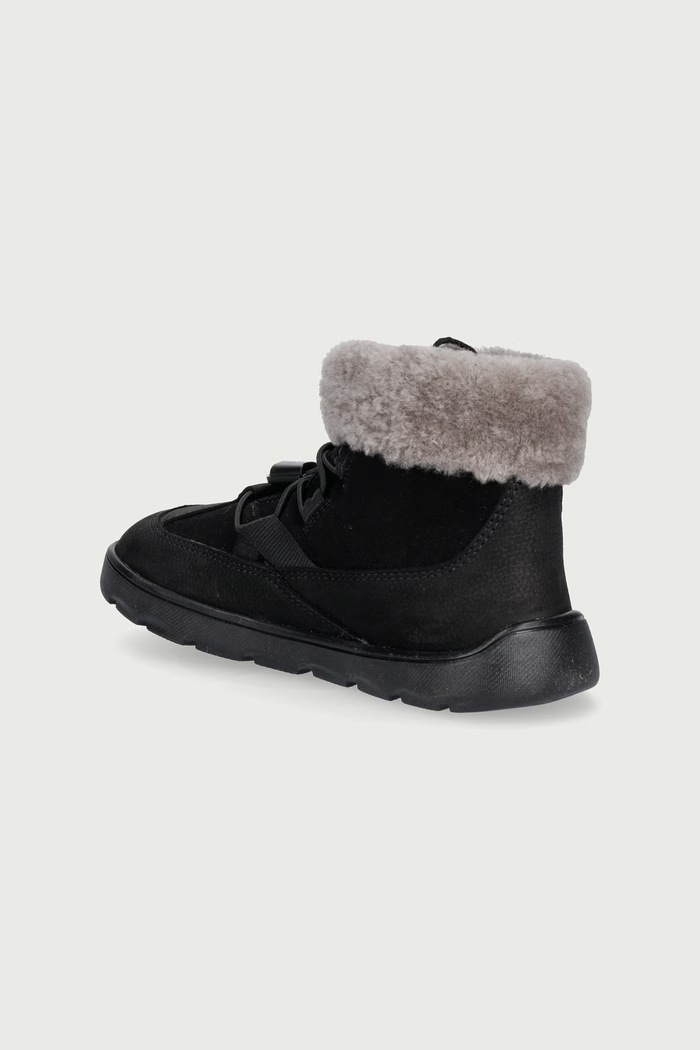 Dječaci Froddo Obuća zimska za djecu od kože ZERU TEX COSY BAREFOOT G3110258.K.24.30 crna