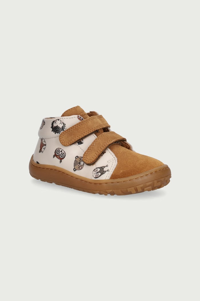Froddo Półbuty dziecięce skórzane BAREFOOT FIRST STEP beżowy G2130369.20.24