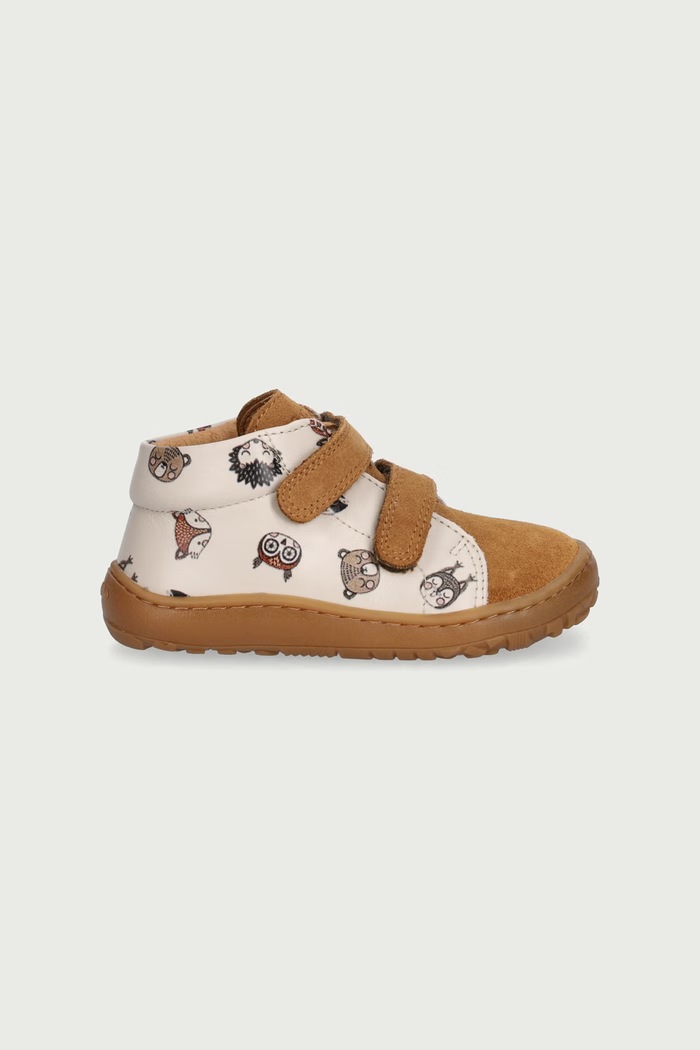 Froddo Półbuty dziecięce skórzane BAREFOOT FIRST STEP G2130369.20.24 beżowy AW26