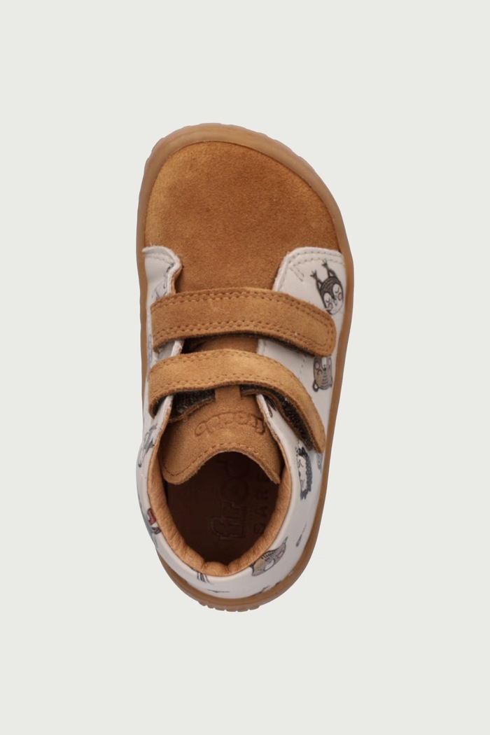 Półbuty dziecięce skórzane BAREFOOT FIRST STEP Froddo G2130369.20.24 beżowy