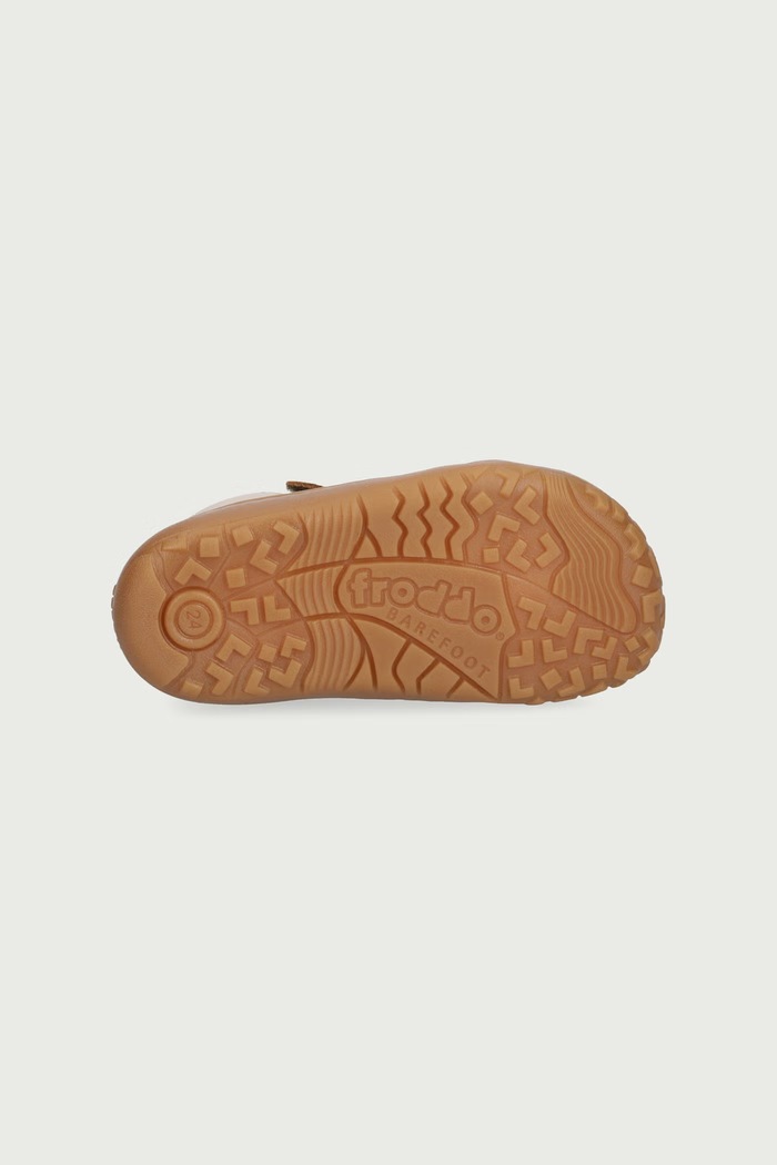 Półbuty dziecięce skórzane BAREFOOT FIRST STEP Froddo beżowy G2130369.20.24