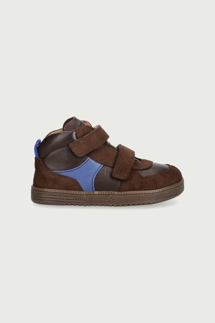 Froddo Cipele za djecu od kože LOOP HIGH-TOPS BAREFOOT G2110157.25.30 smeđa AW26