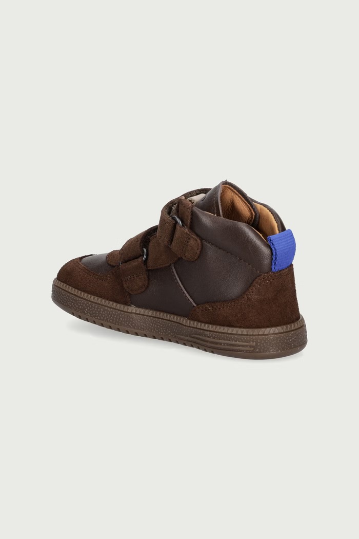 Dječaci Froddo Cipele za djecu od kože LOOP HIGH-TOPS BAREFOOT G2110157.25.30 smeđa