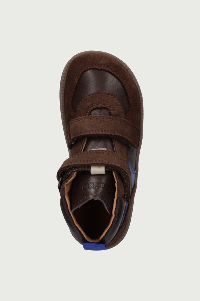 Cipele za djecu od kože LOOP HIGH-TOPS BAREFOOT Froddo G2110157.25.30 smeđa
