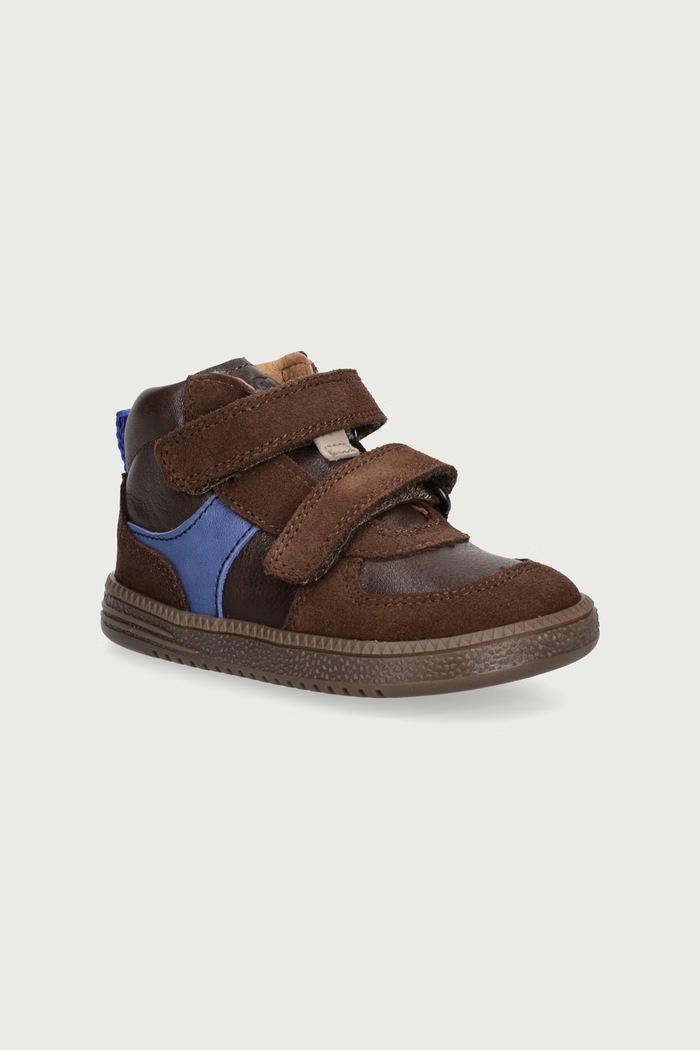 Froddo Cipele za djecu od kože LOOP HIGH-TOPS BAREFOOT smeđa G2110157.20.24
