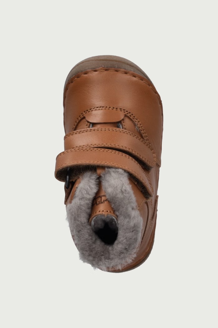 Topánky zimné detské kožené PAIX UP WINTER Froddo G2110143 hnedá