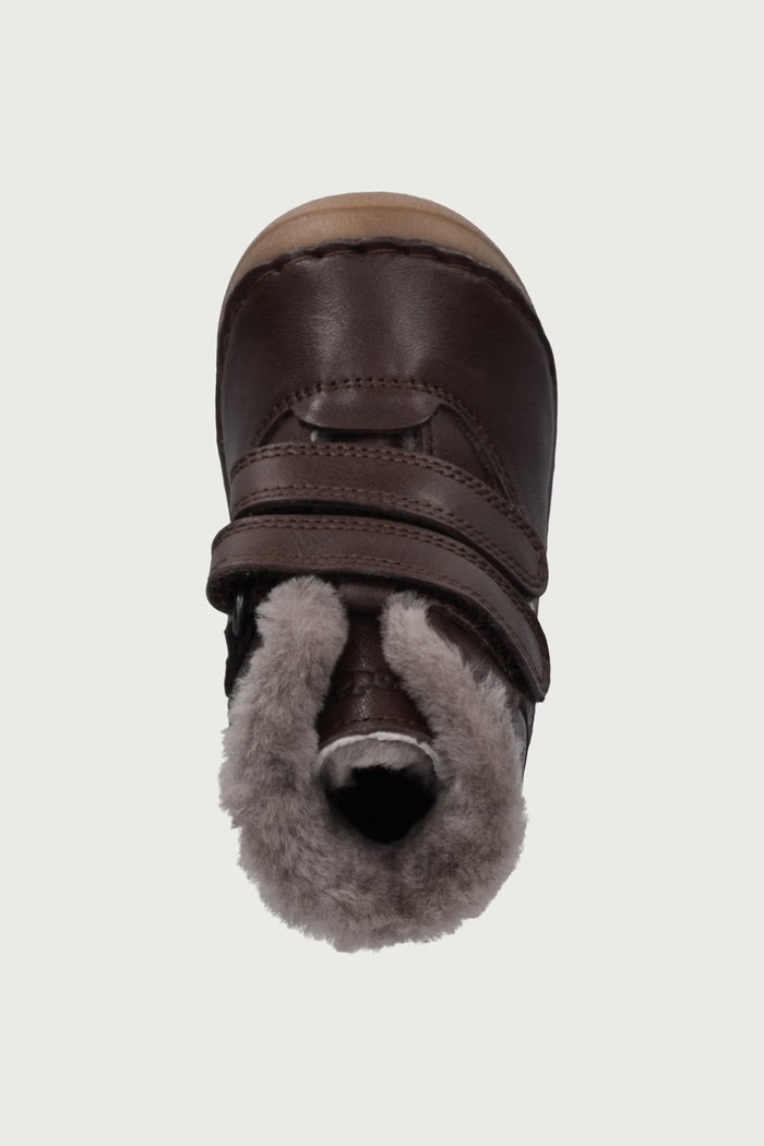 Topánky zimné detské kožené PAIX UP WINTER Froddo G2110143 hnedá
