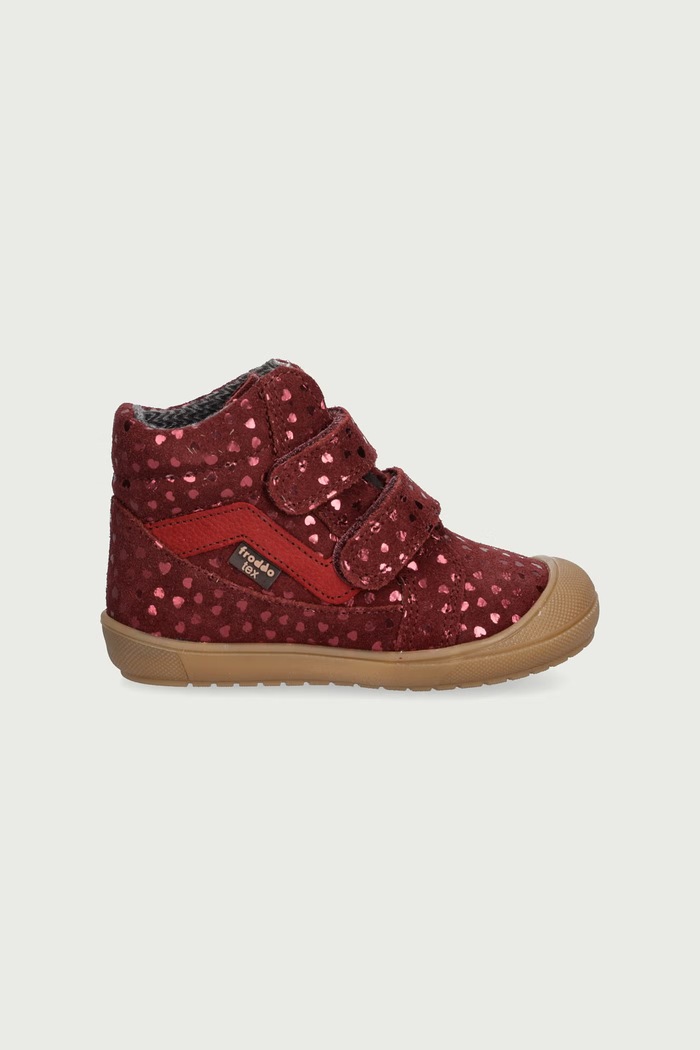 Froddo Scarpe invernali per bambini in scamoscio OLLIE TEX G21101392.21.24.X rosso AW26