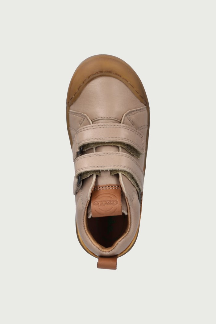 Cipele za djecu od kože ROSARIO HIGH-TOP Froddo G2110134.K.25.30 bež