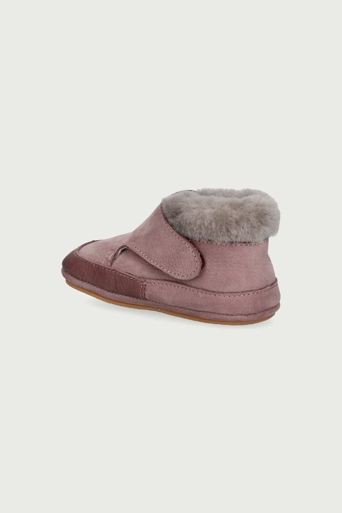Dječaci Froddo Obuća za bebe od kože BAREFOOT FURRY WALK G1160004 roza