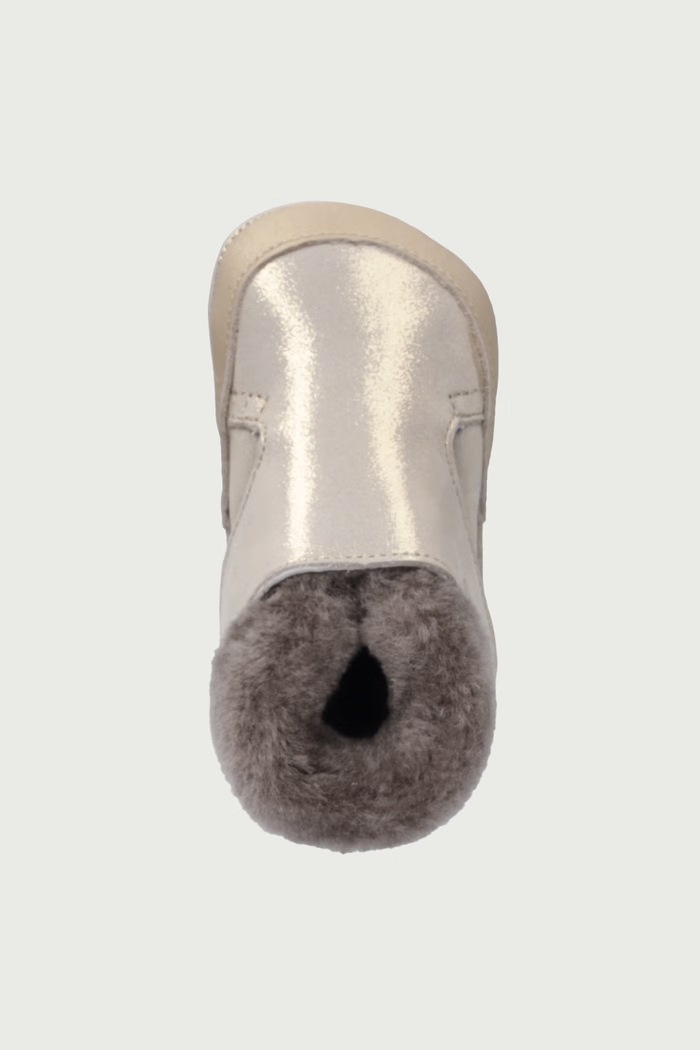 Buty niemowlęce skórzane BAREFOOT FURRY WALK Froddo G1160004 beżowy
