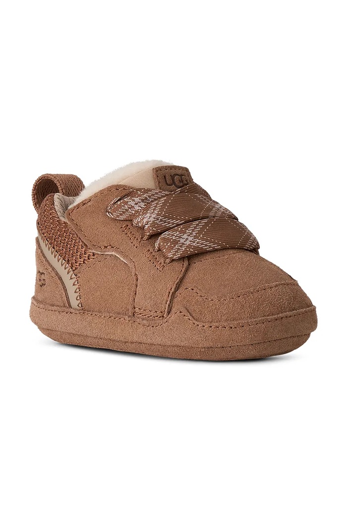 UGG Buty dziecięce zamszowe I BABY LOWMEL 1184311I brązowy AW26