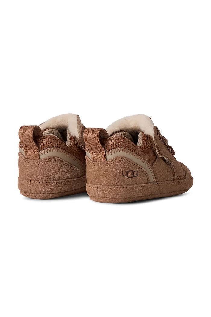 Chłopiec UGG Buty dziecięce zamszowe I BABY LOWMEL 1184311I brązowy