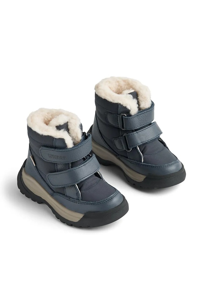 Wheat Topánky zimné detské WF534k.01 tmavomodrá AW26