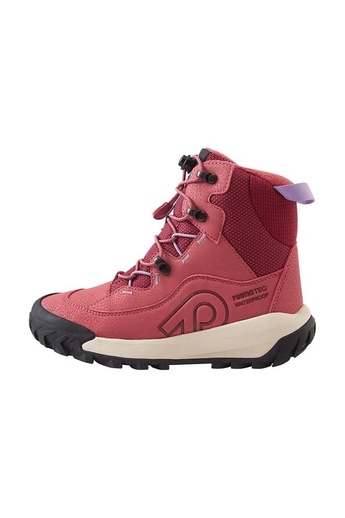 Chłopiec Reima Buty zimowe dziecięce Kulkuri Frost 5400183A.9BY2 czerwony