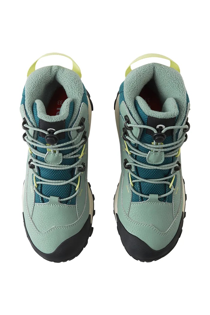 Buty zimowe dziecięce Kulkuri Frost Reima zielony 5400183A.9BY2