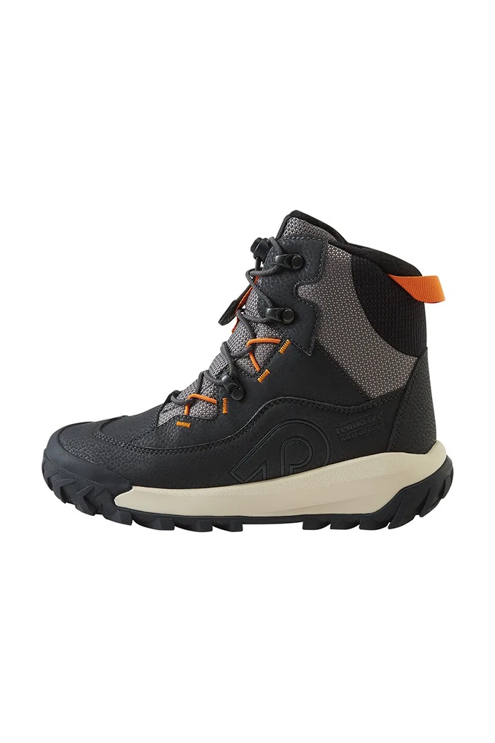 Chłopiec Reima Buty zimowe dziecięce Kulkuri Frost 5400183A.9BY2 czarny