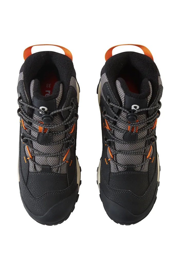 Buty zimowe dziecięce Kulkuri Frost Reima czarny 5400183A.9BY2